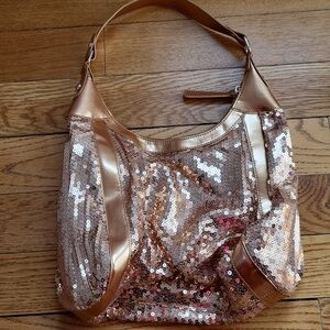 [5]Gold Sequin Handbag